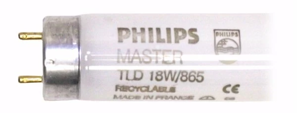 Philips Fluorescent Light Bulb (Replaces Osram F18W/865 Daylight Deluxe) (18865) - Image 3