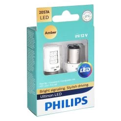 Philips® 2057ALED - Ultinon LED Bulbs (2057, Amber)
