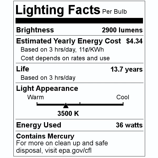 Philips Compact Fluorescent Light Bulb (349423) - Image 4