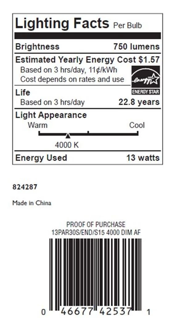 Philips LED Reflector Flood Retrofit (425371) - Image 3