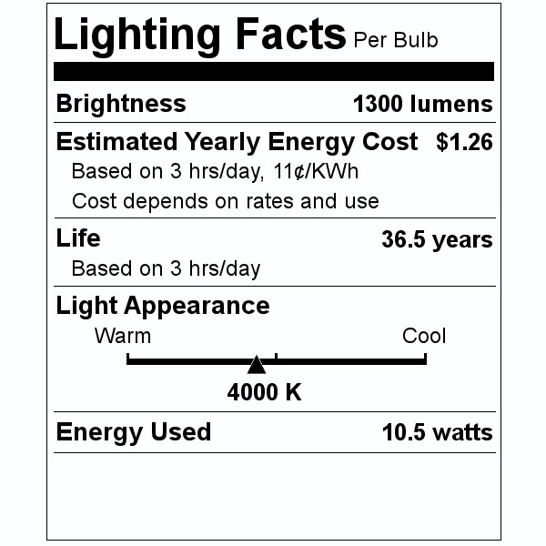 Philips LED Light Bulb (458430) - Image 3