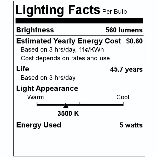 Philips LED Light Bulb (529578) - Image 3