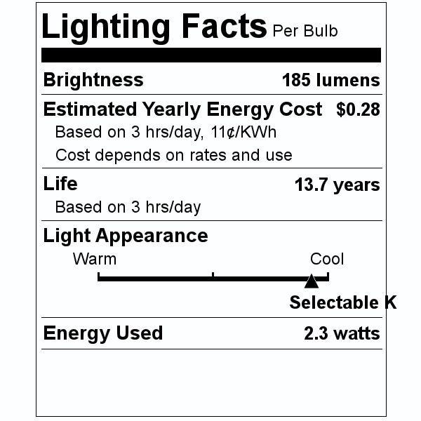 Philips LED Light Bulb (3 Pack) (566653) - Image 3